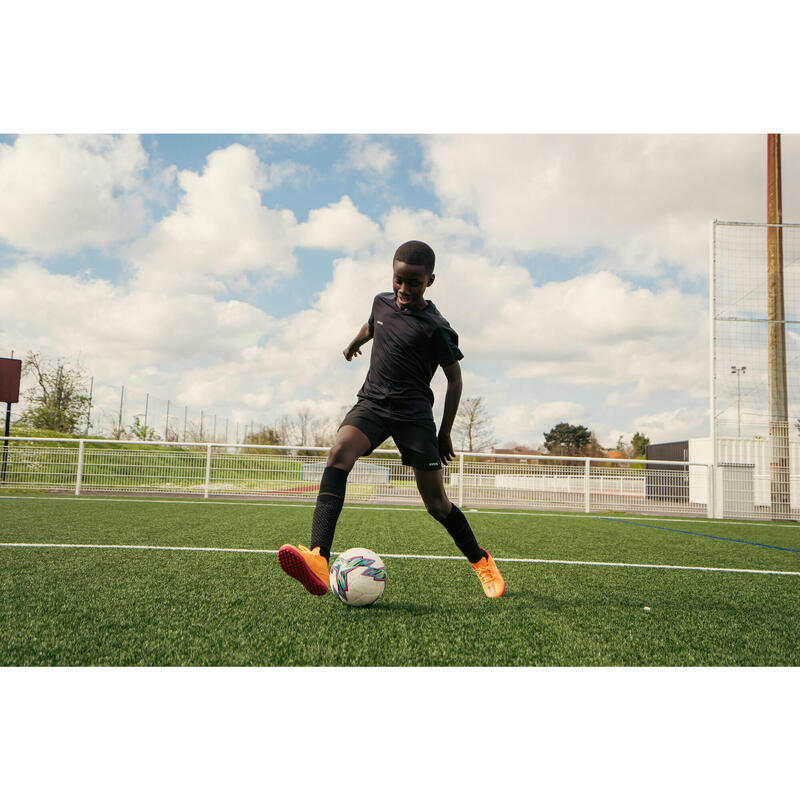 Jambiere și protecție tibie fotbal Easy Pocket Copii