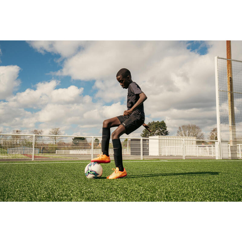 SOKKEN + SCHEENBESCHERMER VOOR VOETBAL KINDEREN EASY POCKET