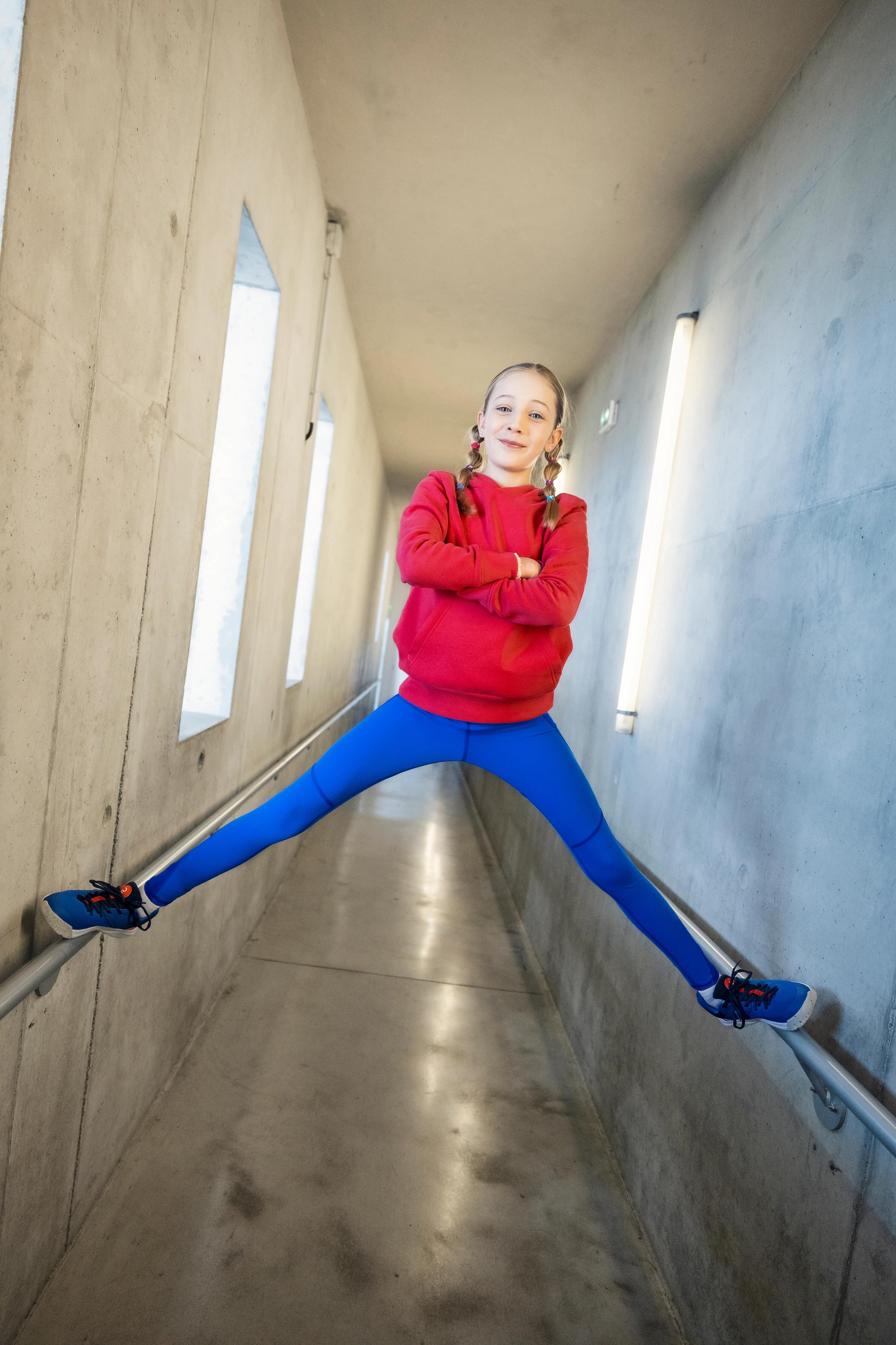 Legging respirant fille - bleu 11/11