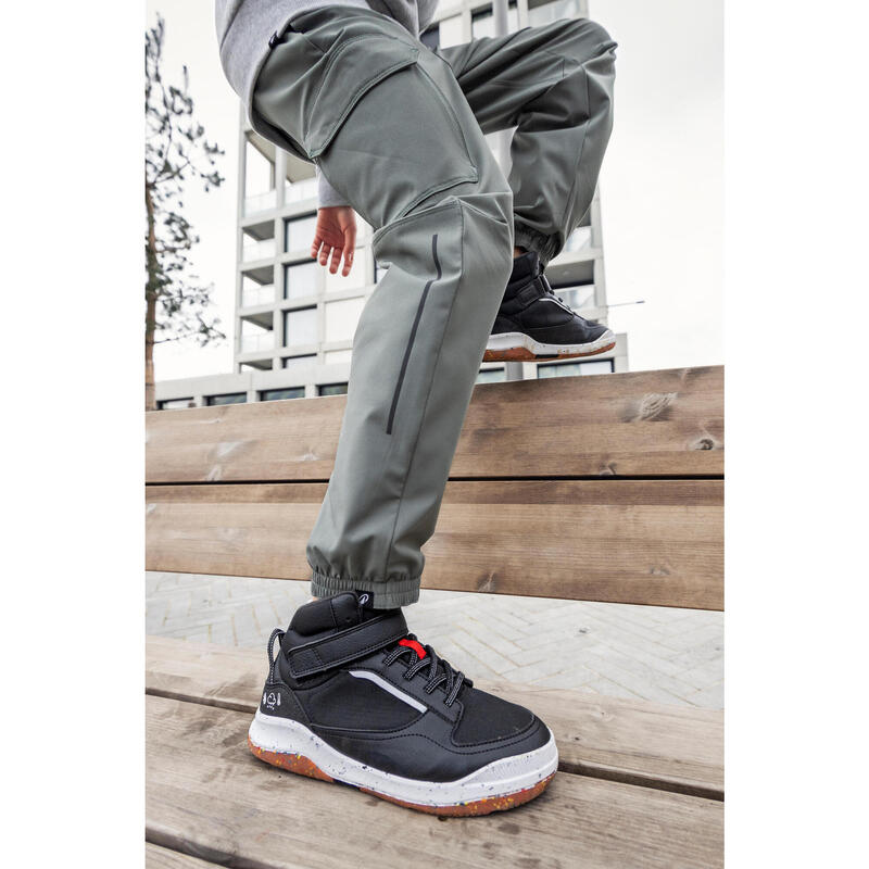 Pantalon de trening cargo Educație fizică Verde Copii 
