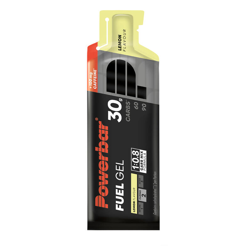 Powerbar Blackline Gel Energético Limón Cafeína x1