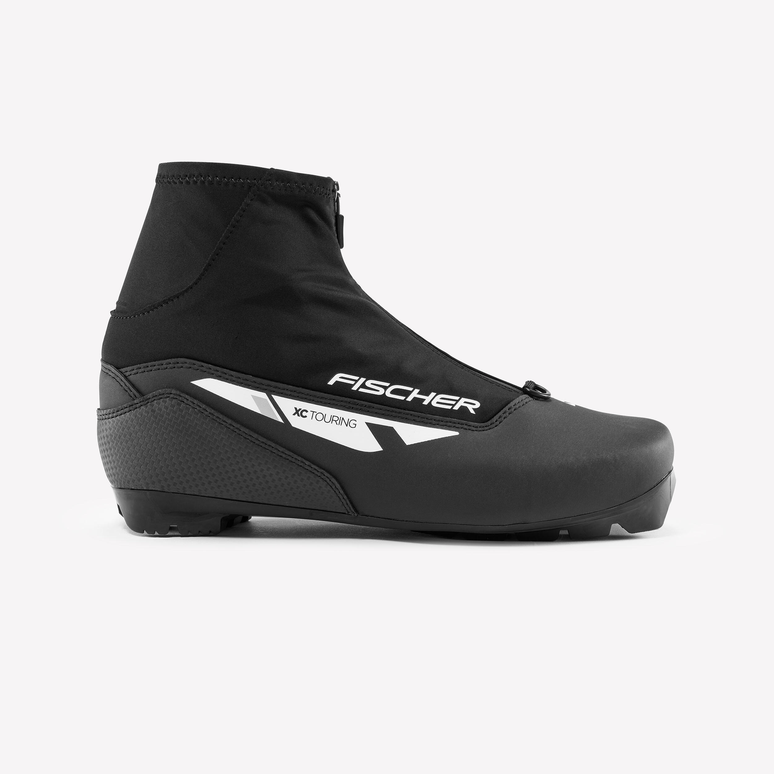 Men s classic cross country ski touring boots Fischer XC touring Decathlon
