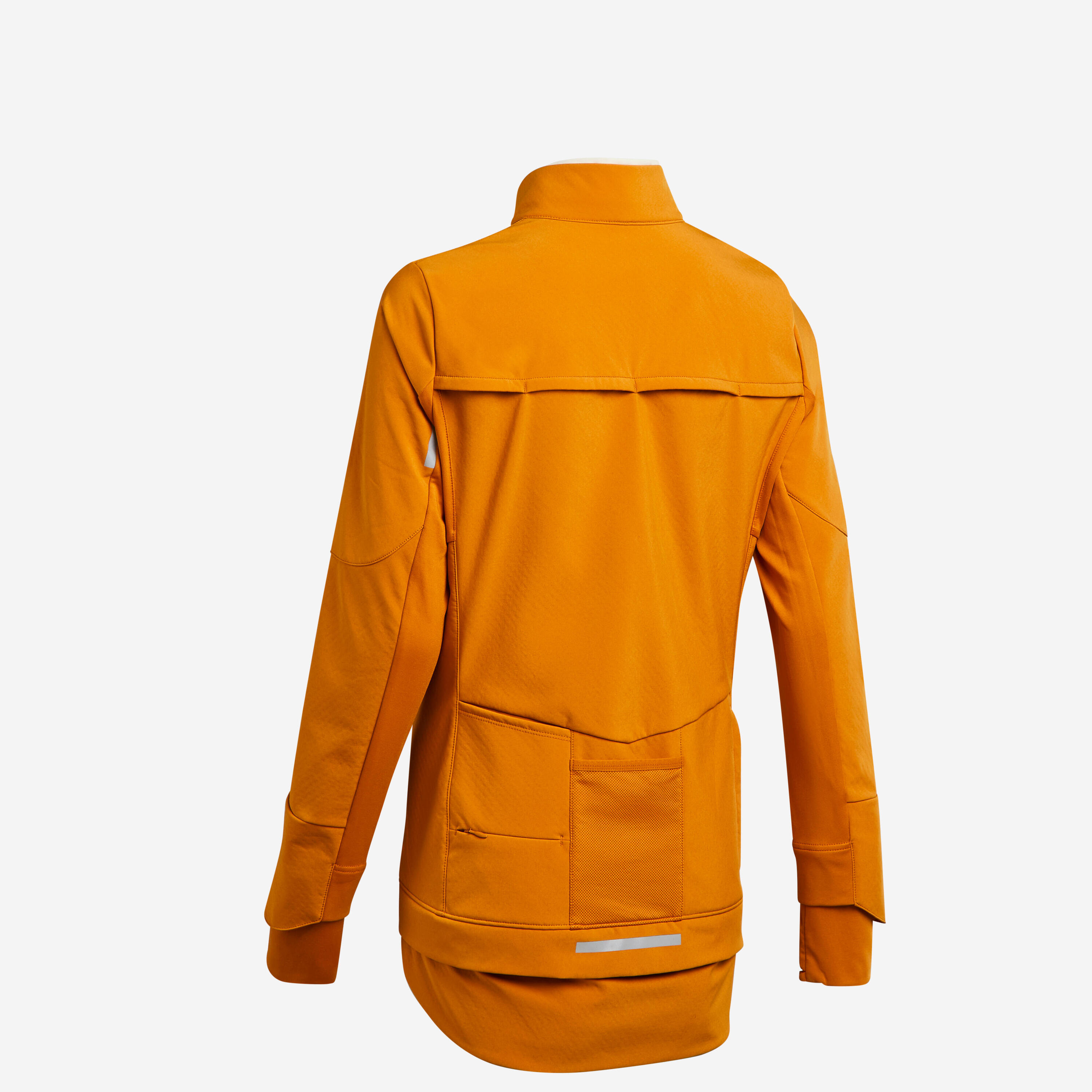 Fahrrad Winterjacke MTB Damen braun  16/24
