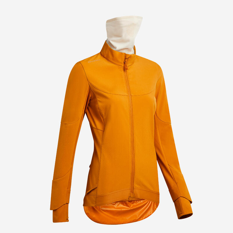 VESTE HIVER VTT FEMME OCHRE