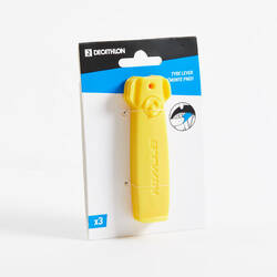 Pack of 3 Tyre Levers - Yellow