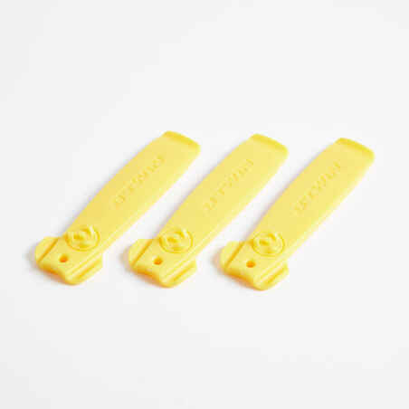 Pack of 3 Tyre Levers - Yellow