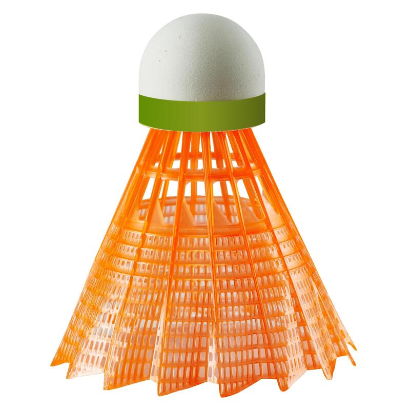 Volant De Badminton En Plastique PSC100 x 1 - Orange