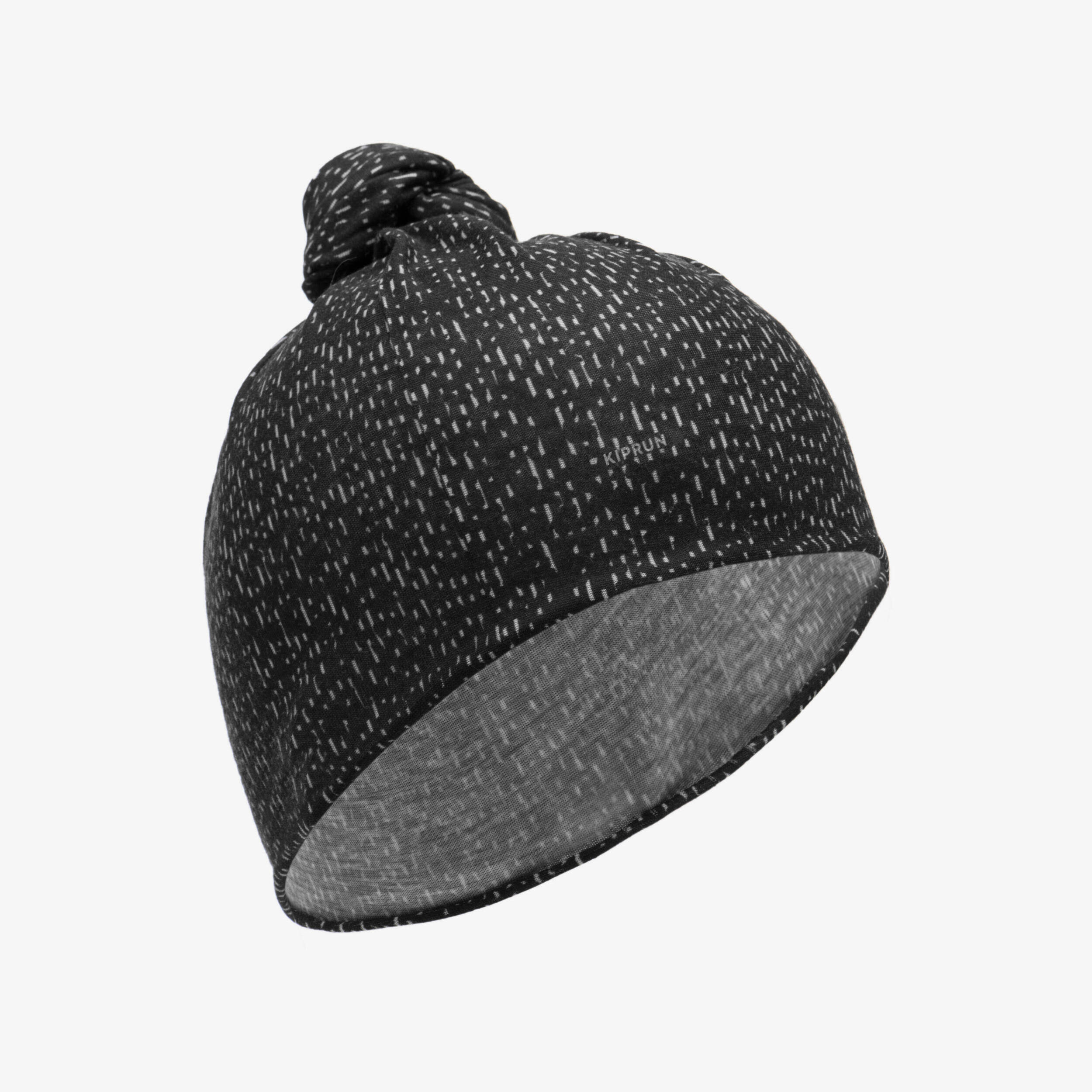 KIPRUN unisex running neck warmer/multi-function headband - black/grey -  3
