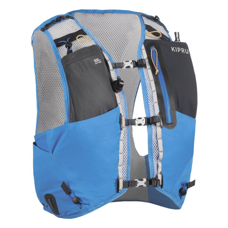 Plecak do biegania w terenie unisex Kiprun Trail 10 l z bukłakiem 1 l