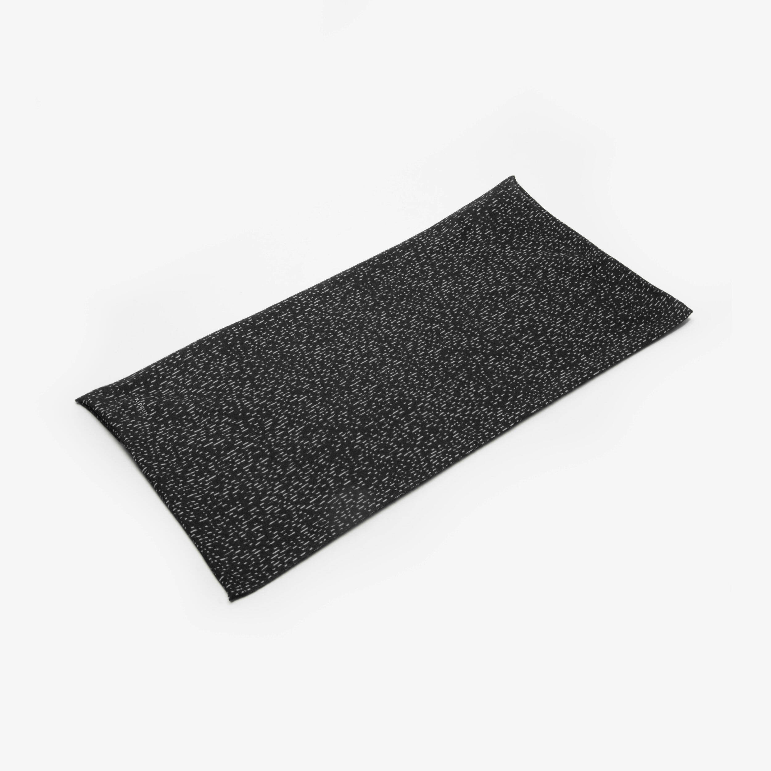 KIPRUN unisex running neck warmer/multi-function headband - black/grey -  4