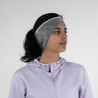 KIPRUN Warm + Unisex Running Headband - Grey/Khaki