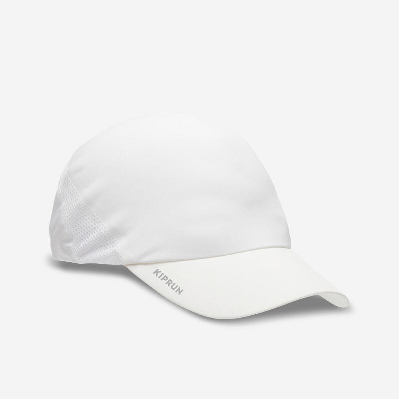 Lauf-Cap Schirmmütze Unisex einstellbar - weiss 