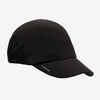 Vyrų ir moterų reguliuojama bėgimo kepuraitė, juoda