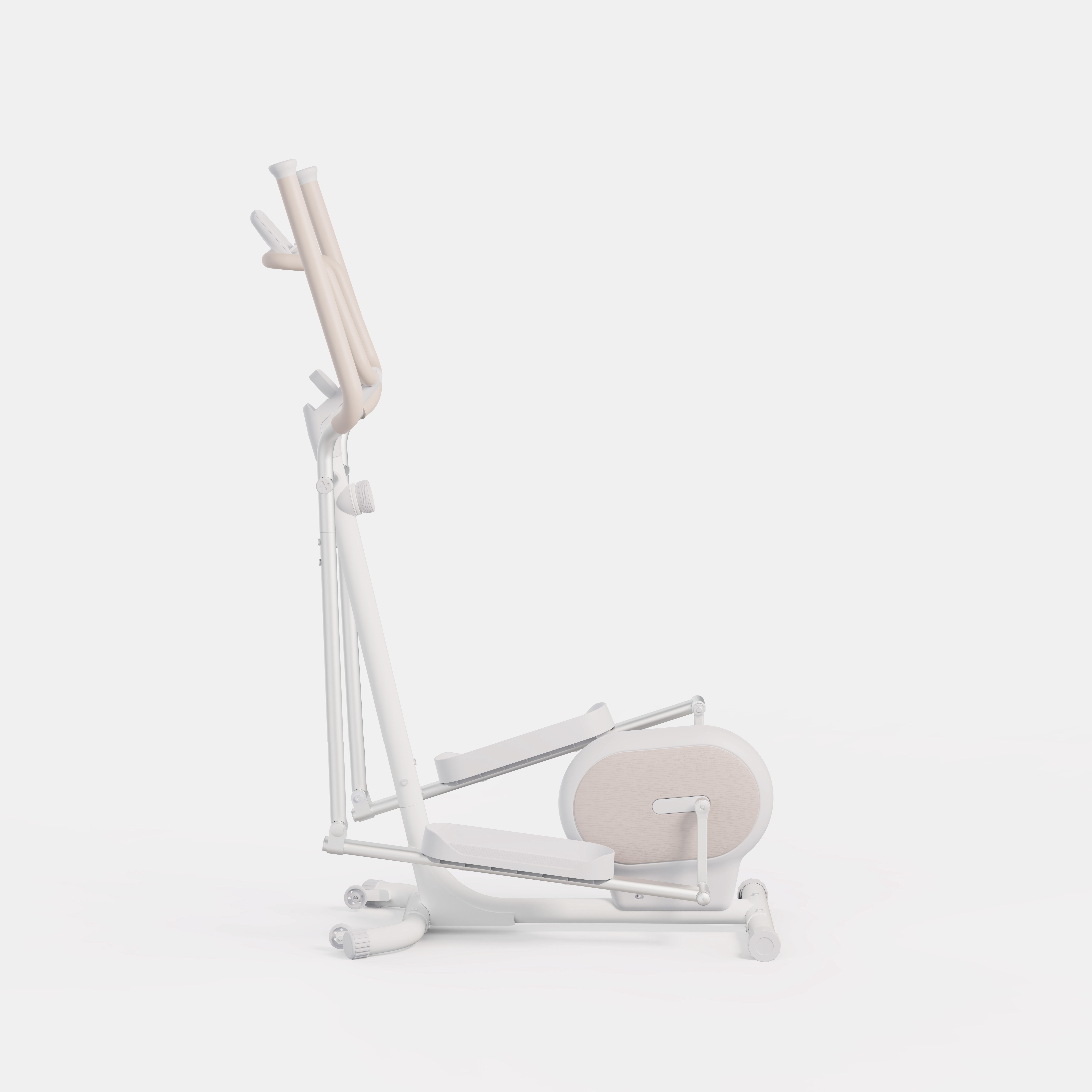 Smart Elliptical with 10 Resistance Level, 4kg Flywheel, Supports upto 110Kg