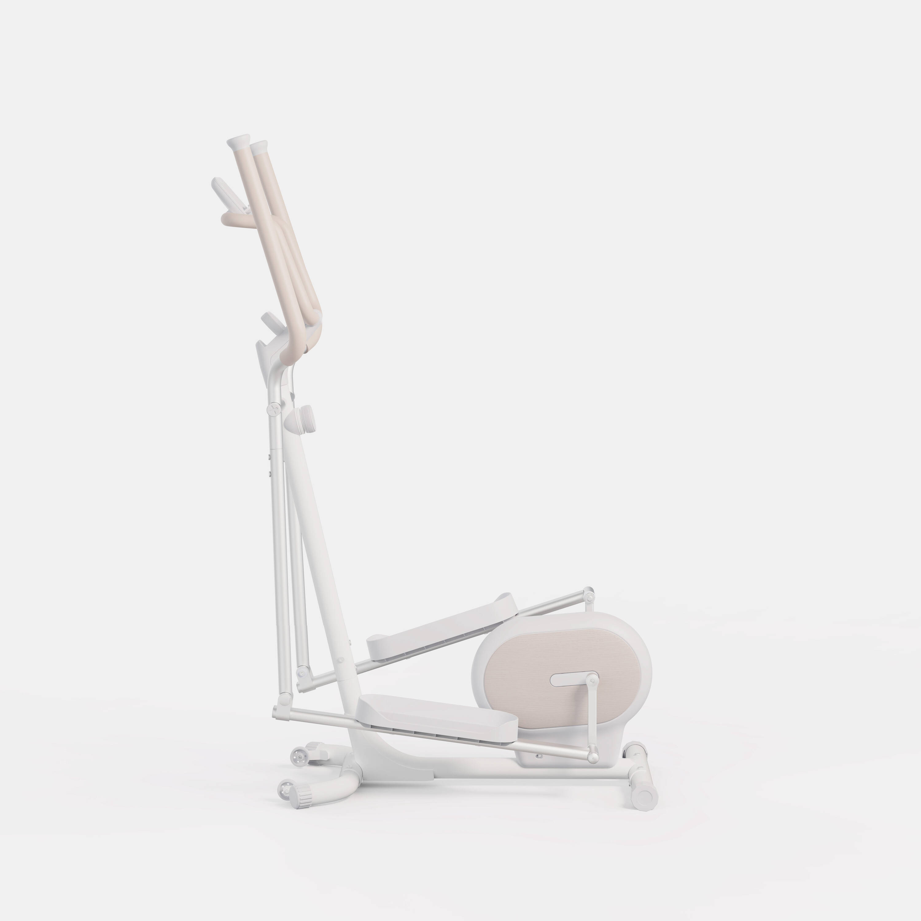 Smart Elliptical with 10 Resistance Level, 4kg Flywheel, Supports upto 110Kg -  5