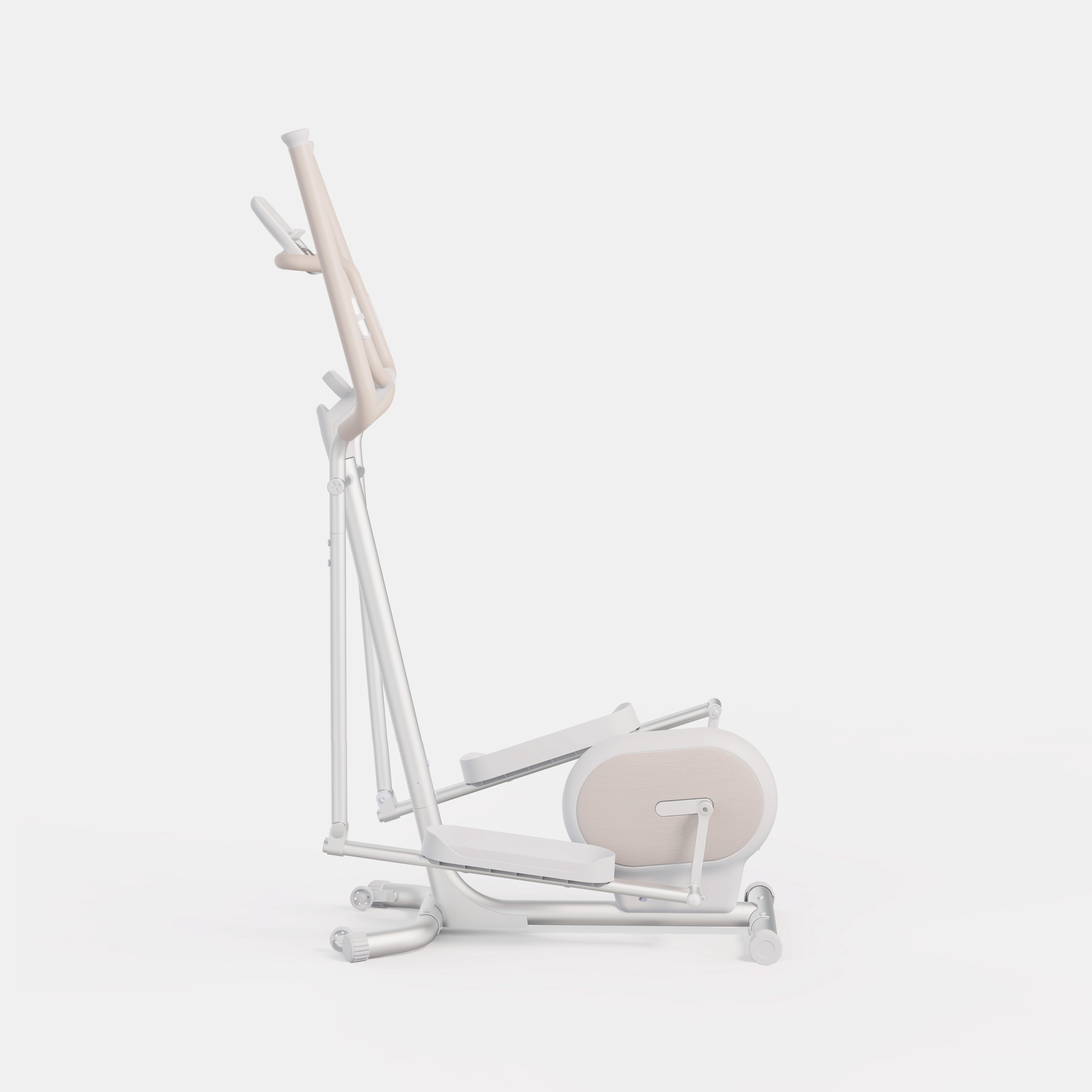 Self Powered Cross Trainer with 6kg Flywheel and 20 Programmes, 300 - White