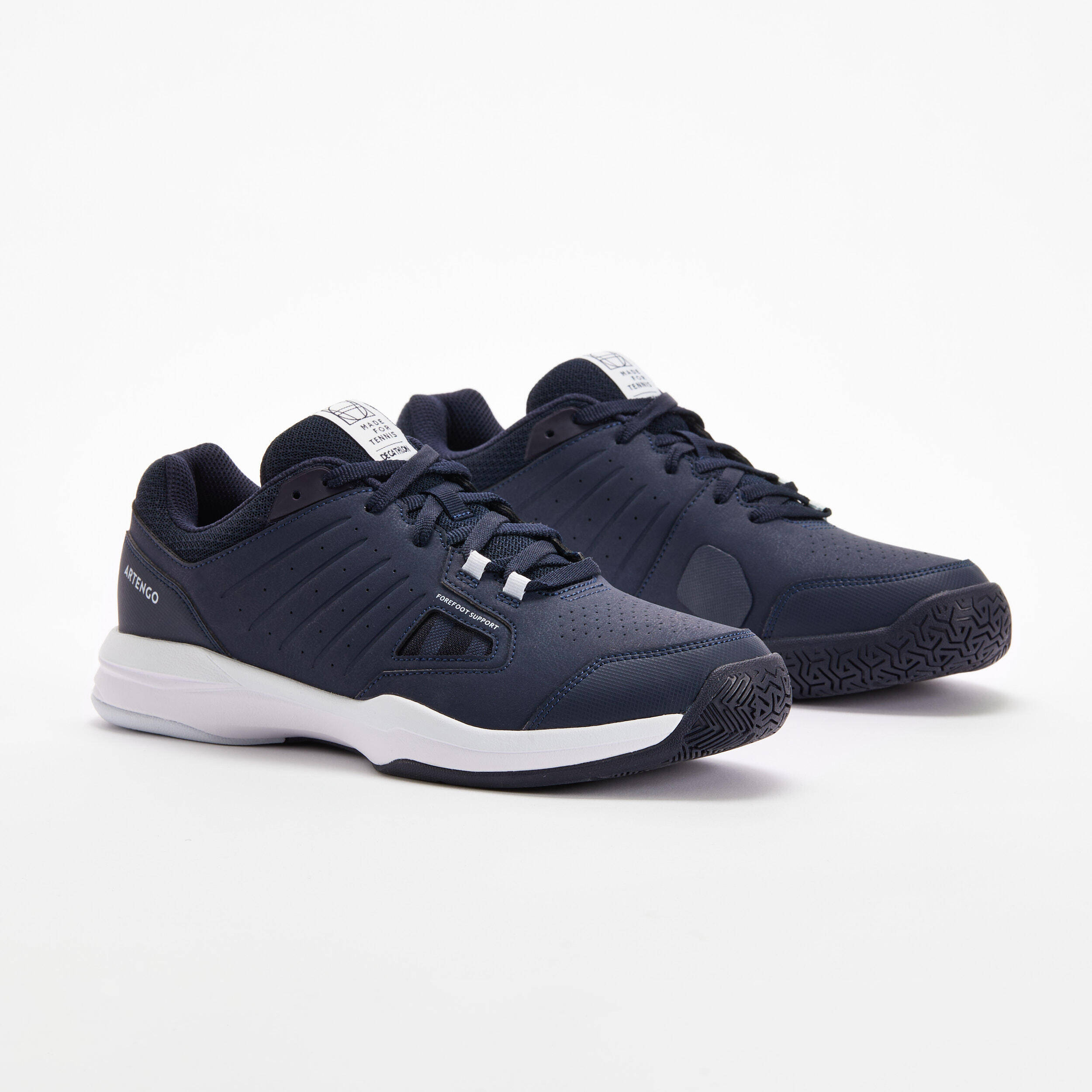 Men's Multi-Court Tennis Shoes TS500 - Blue/Glacier White -  1