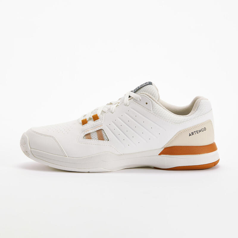 Herren Tennisschuhe Multicourt - TS500 beige