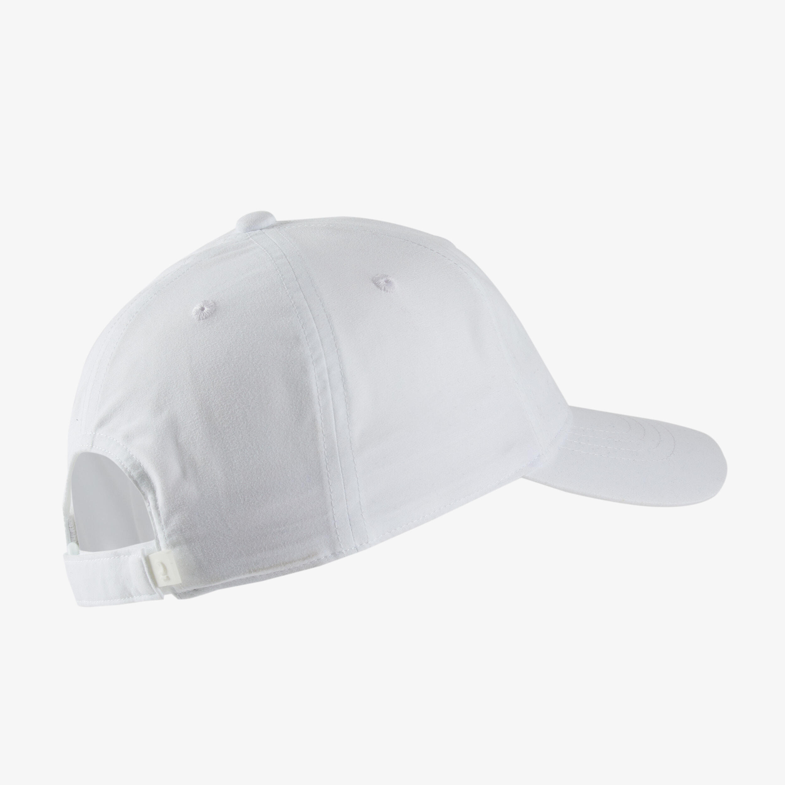 Tennis Cap TC 500 58 cm - White - Snow white, smoked black, smoked ...