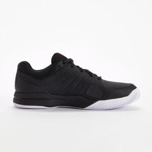 Zapatillas de tenis Hombre TS 500 tierra batida negro rojo ladrillo