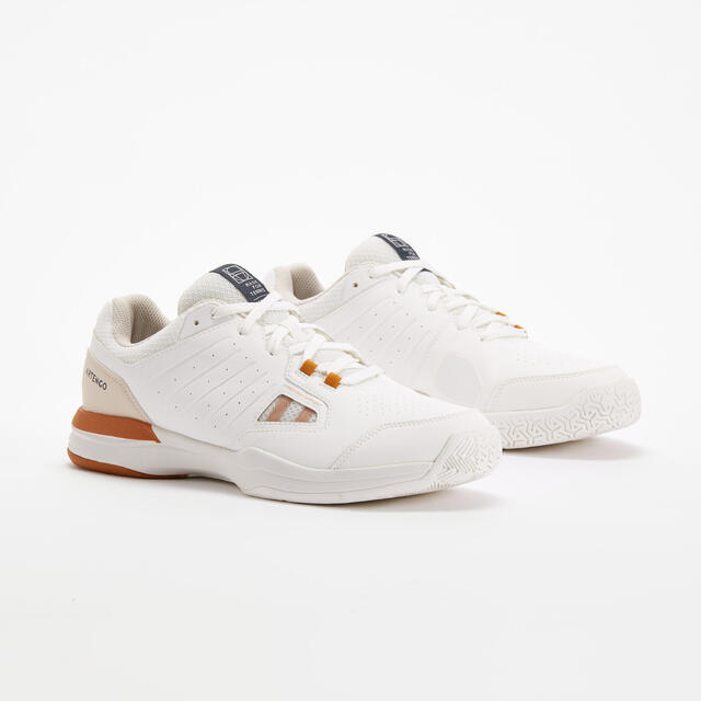 ZAPATILLAS DE TENIS HOMBRE TS500 BLANCO GLACIAR MULTI TERRENO