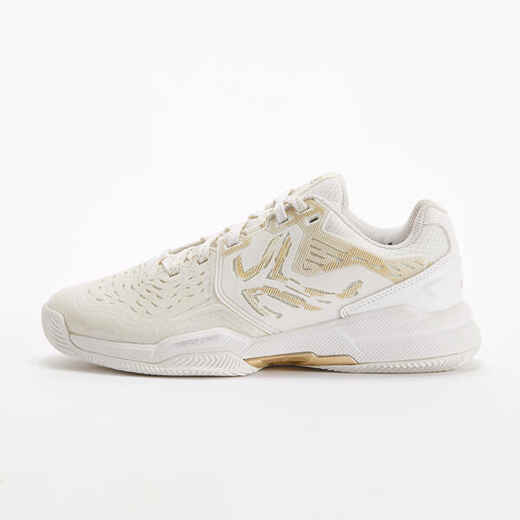 
      Dámska tenisová obuv bielo-zlatá
  