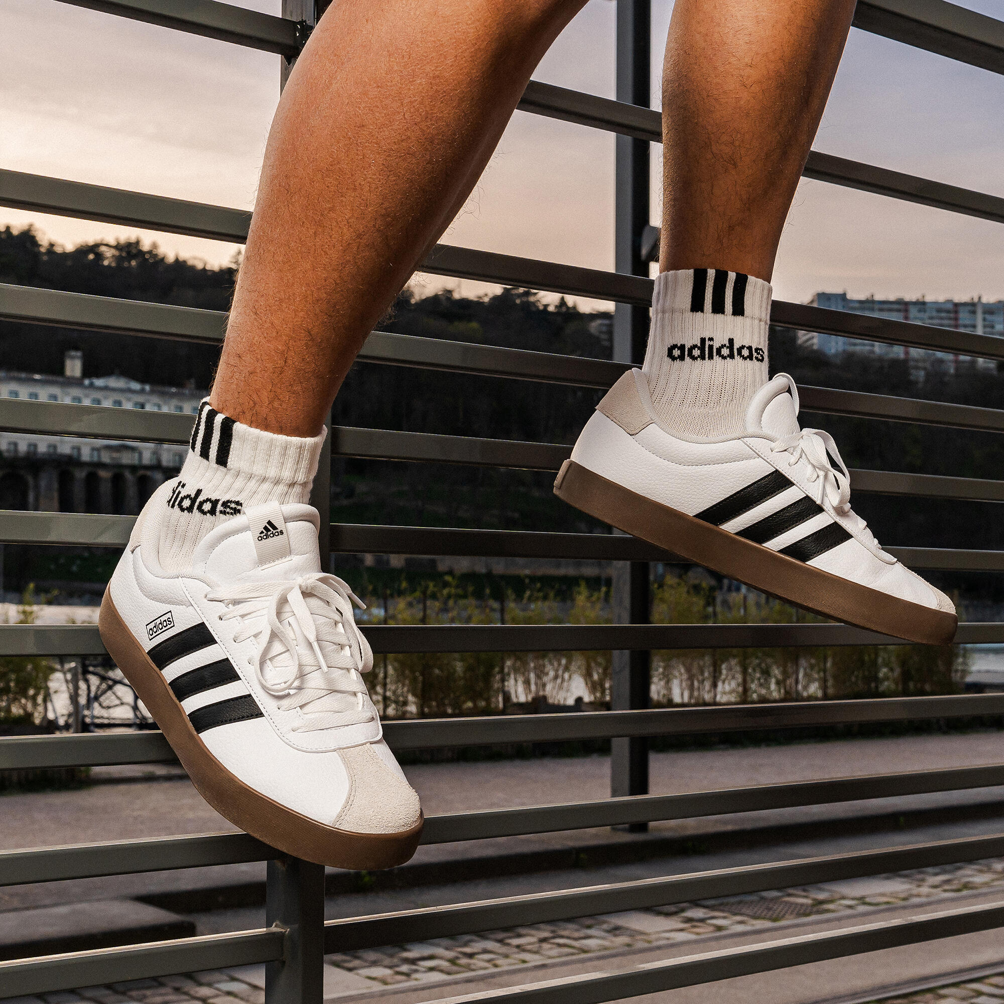 Zapatillas deportivas hombre, vl court 3.0 blanco 14/17