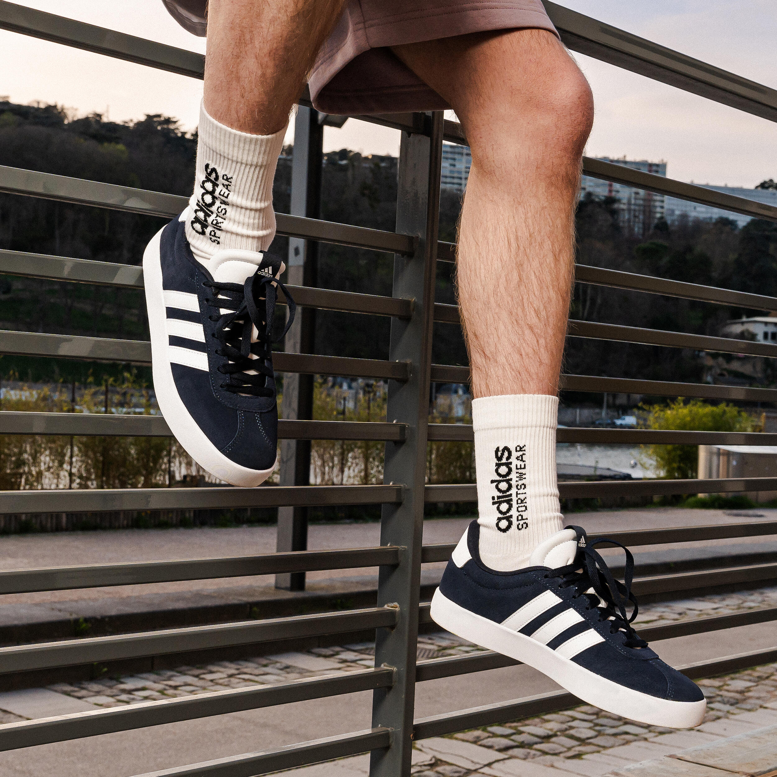 Adidas vl court navy online