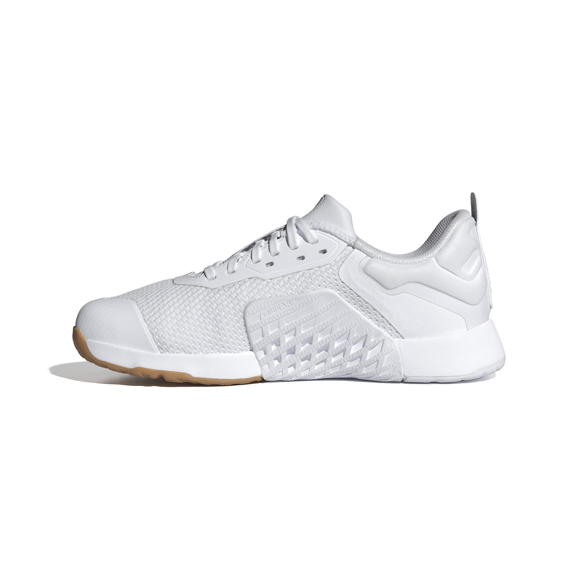 Sneakers ADIDAS donna palestra DROPSET bianche 3/12