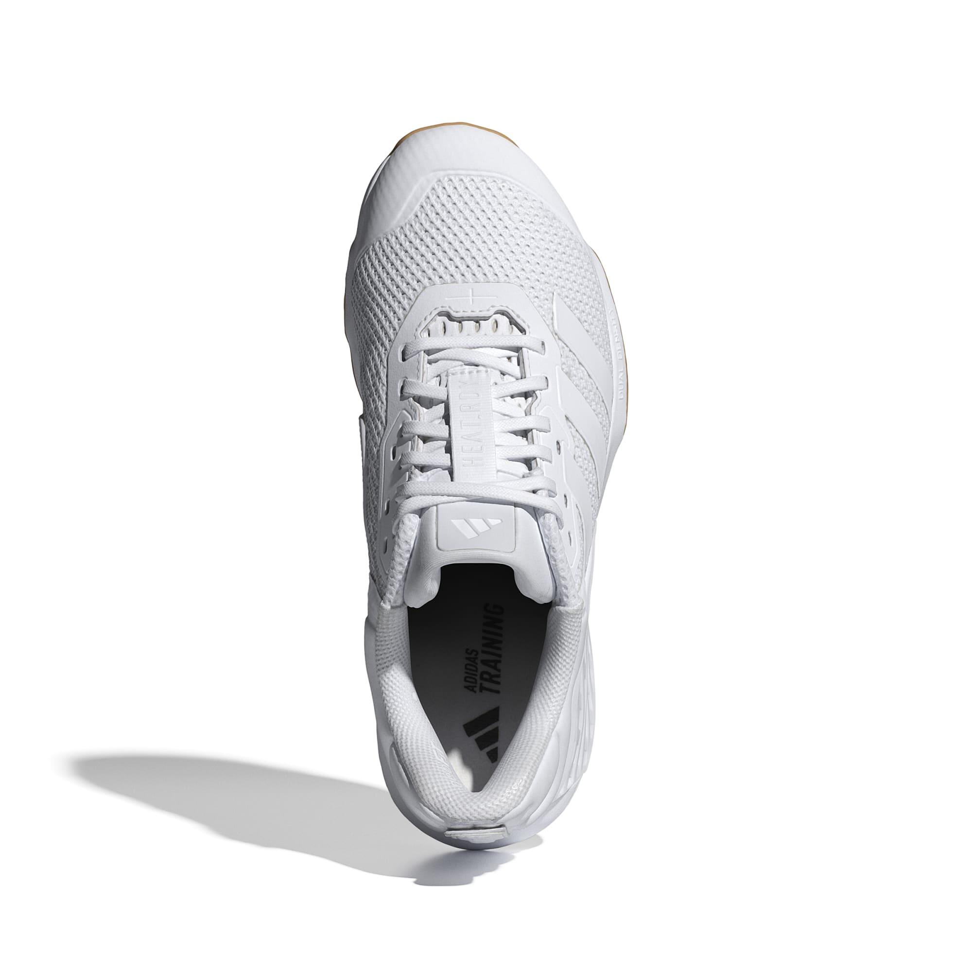 Sneakers ADIDAS donna palestra DROPSET bianche 4/12