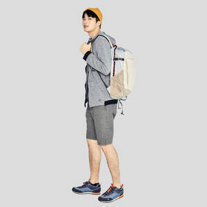 20 L Hiking Backpack - Arpenaz NH100 - Beige