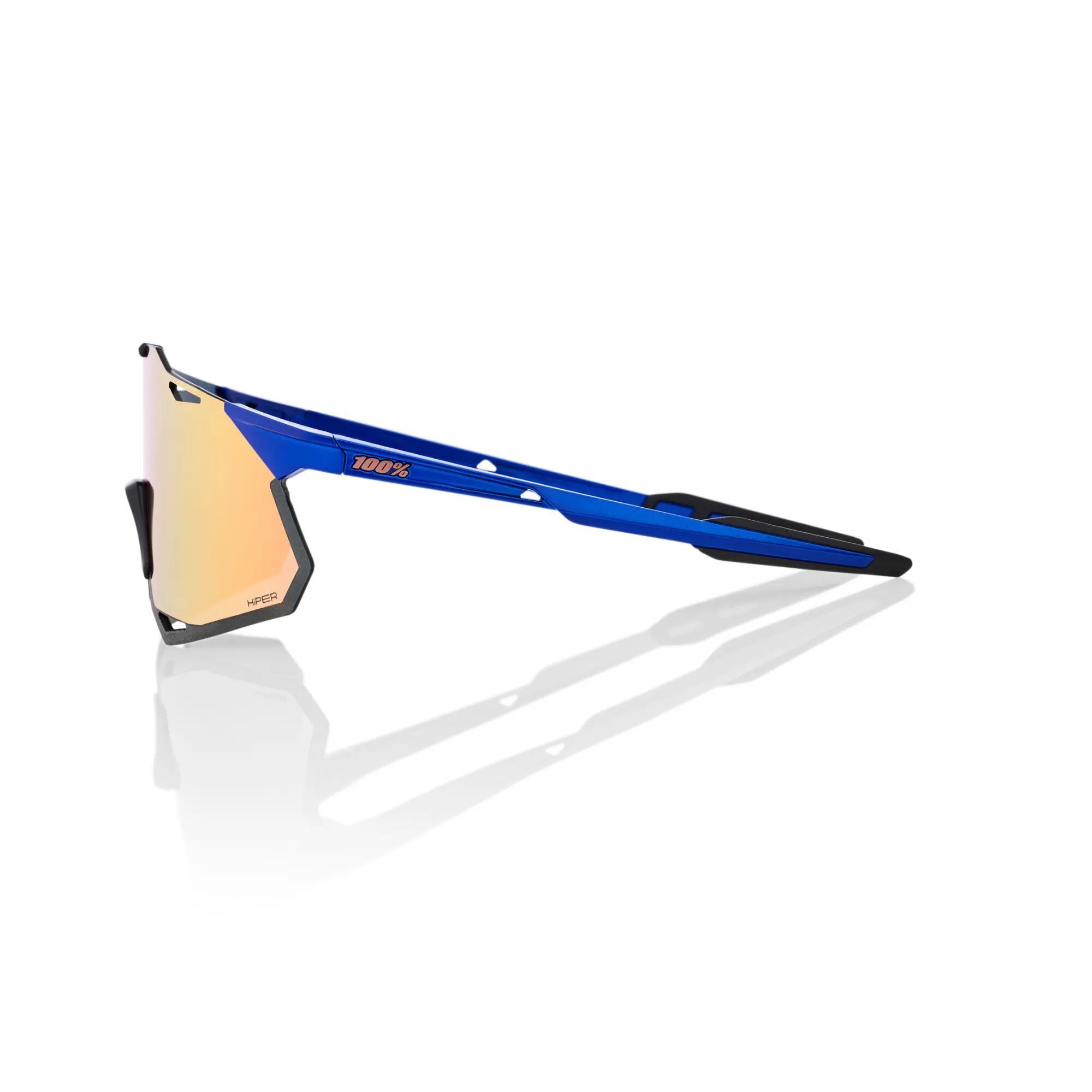 Sonnenbrille Hypercraft XS Gloss Cobalt Blue HiPER Copper Mirror Lens  3/3