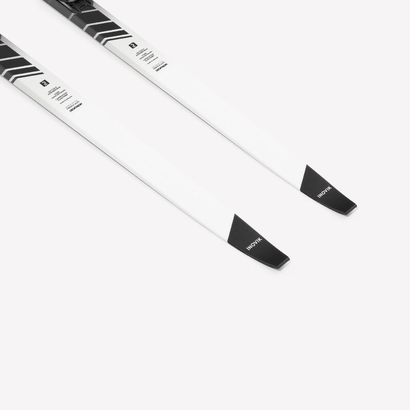 Běžky na bruslení Inovik 500 pro s Ficher vázáním Compact Step In pro dospělé.