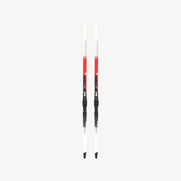 SKI DE FOND SKATING 500 + fixation Fischer compact step in adulte