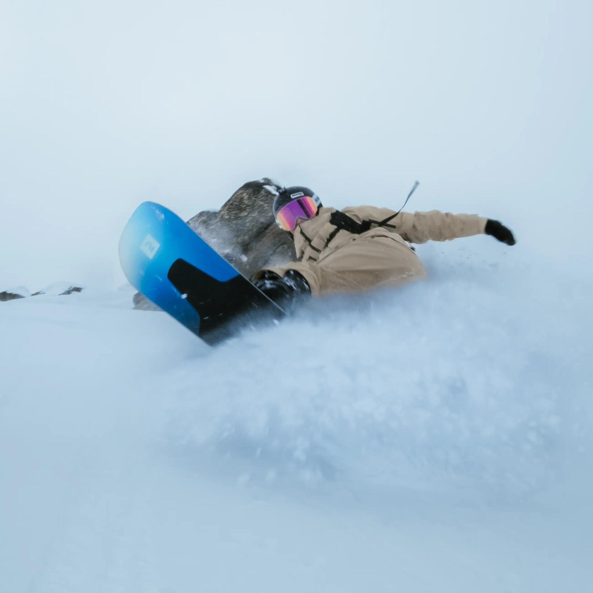 Snowboard freeride poudreuse Decathlon