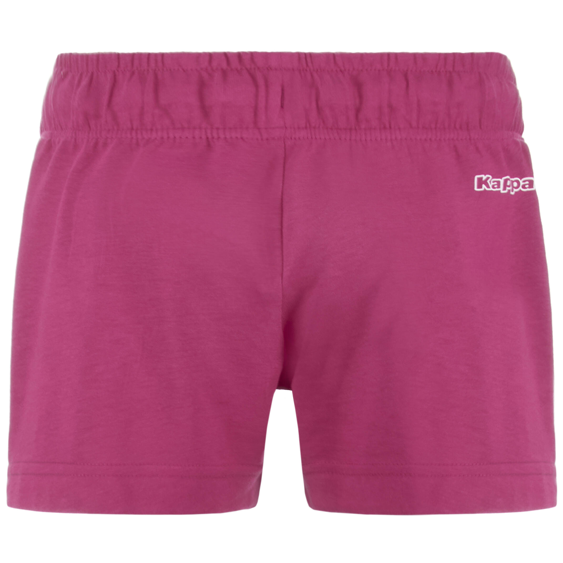 Short bambina Kappa 100% cotone Fuchsia Bright Rose 4/6