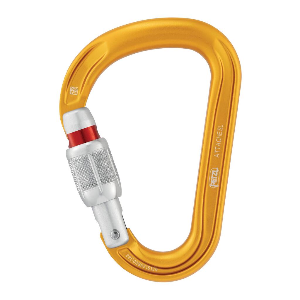 HMS-Karabiner Klettern und Bergsteigen - Attache Petzl neu 