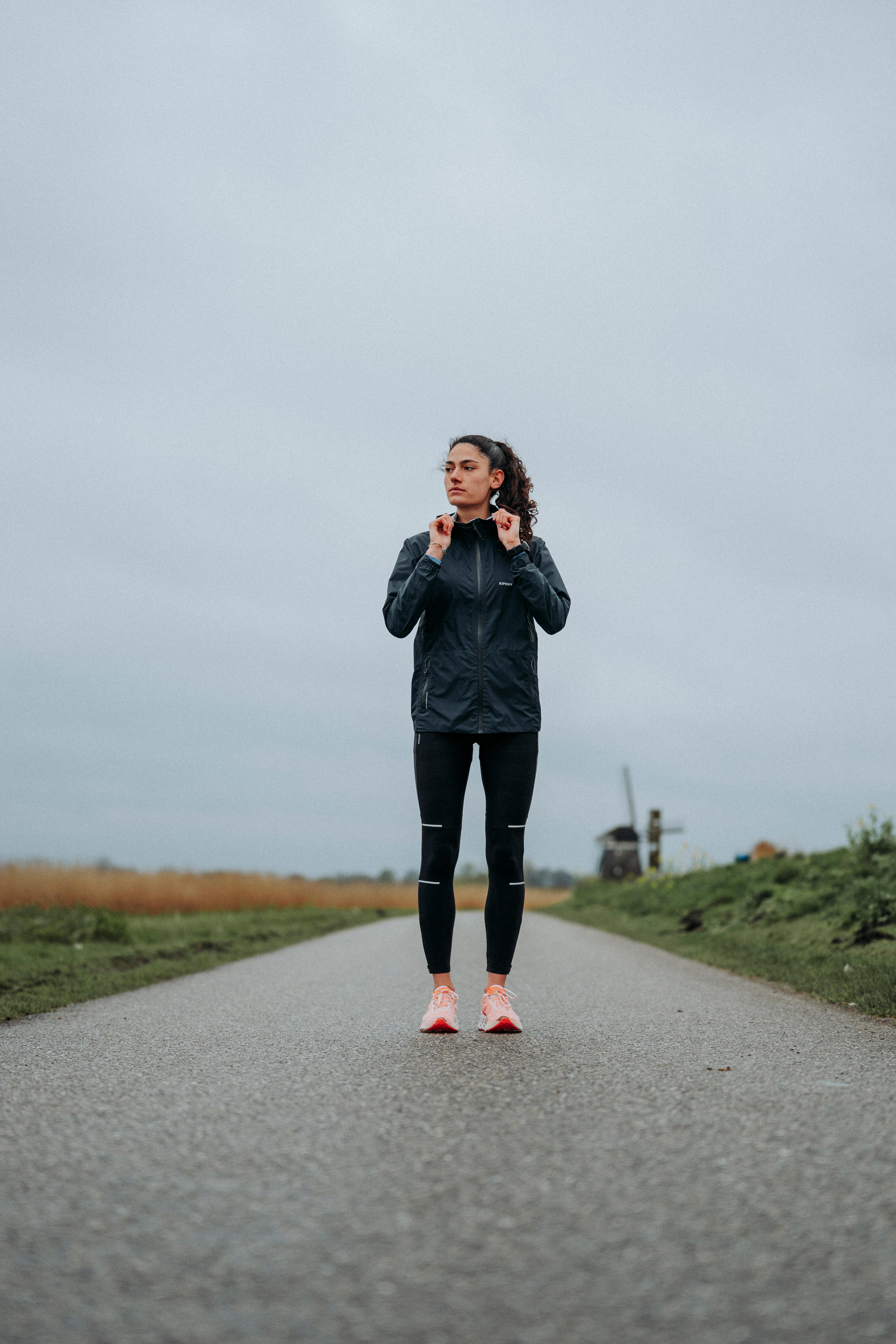 Manteau de course imperméable et respirant femme, 900 - KIPRUN