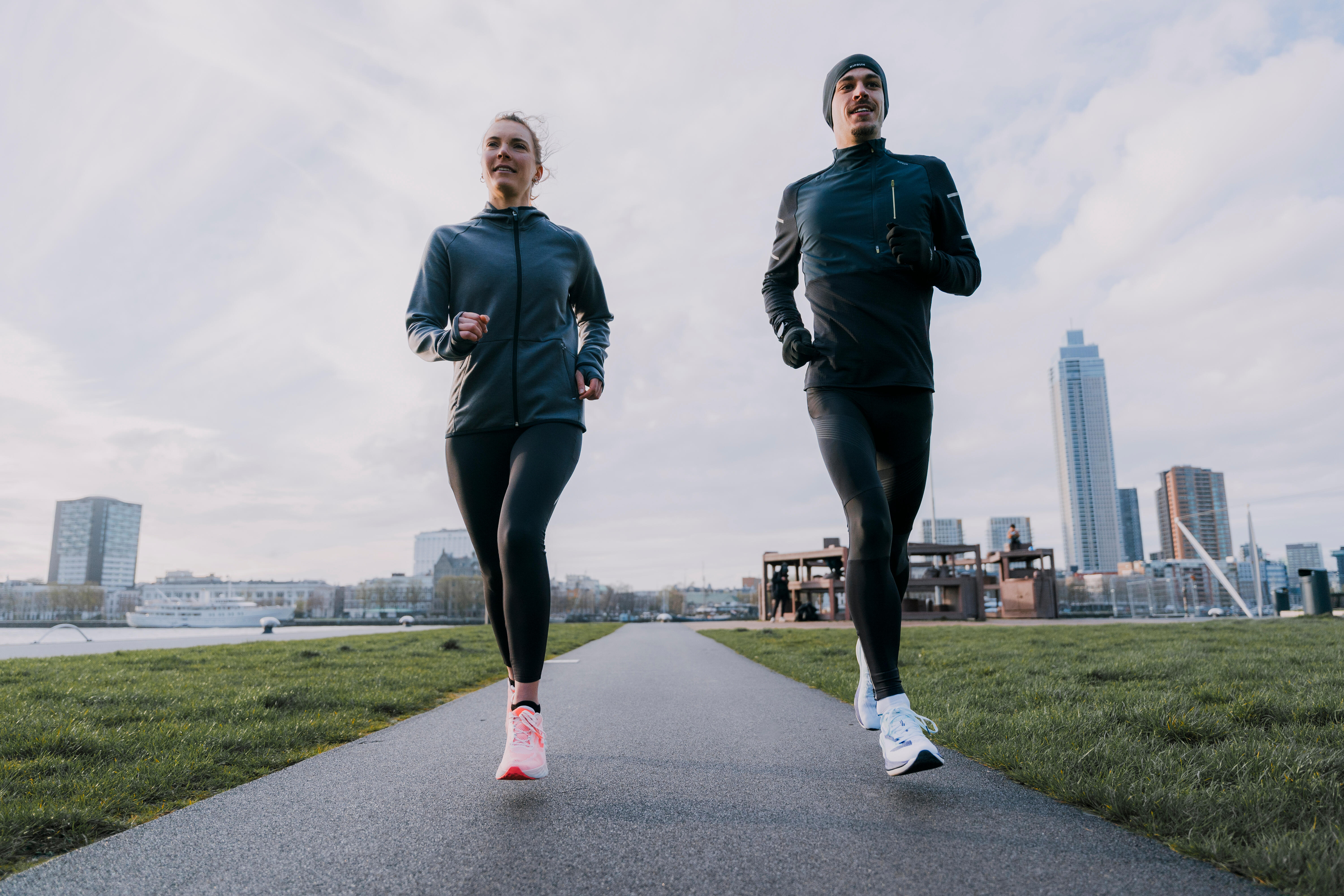 Touchscreen Running Gloves - Warm+ V2 - KIPRUN