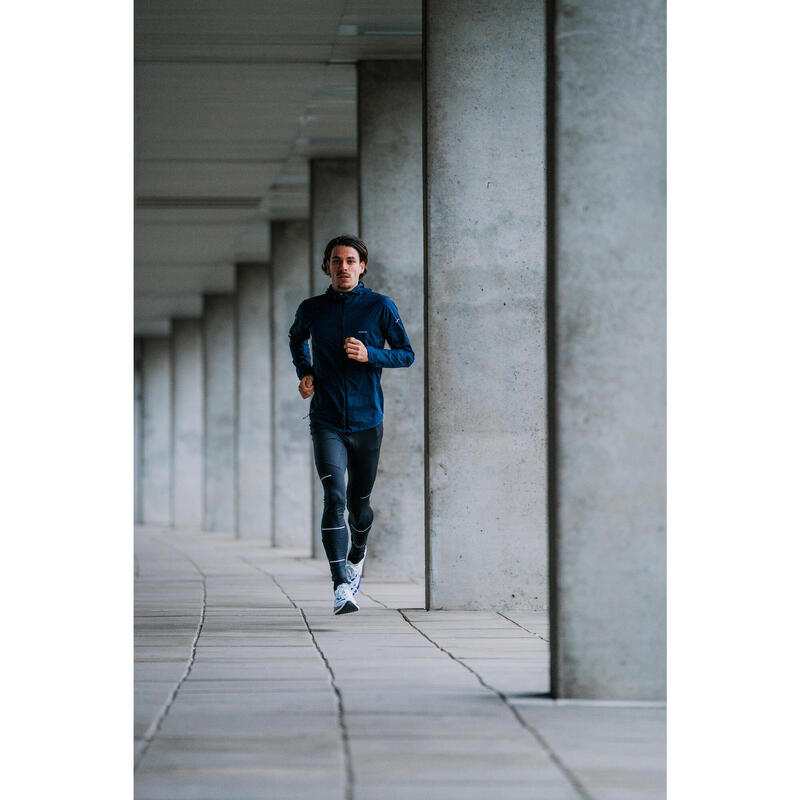 Geacă de vânt de alergare Kiprun Run 900 Wind Albastru Bărbați