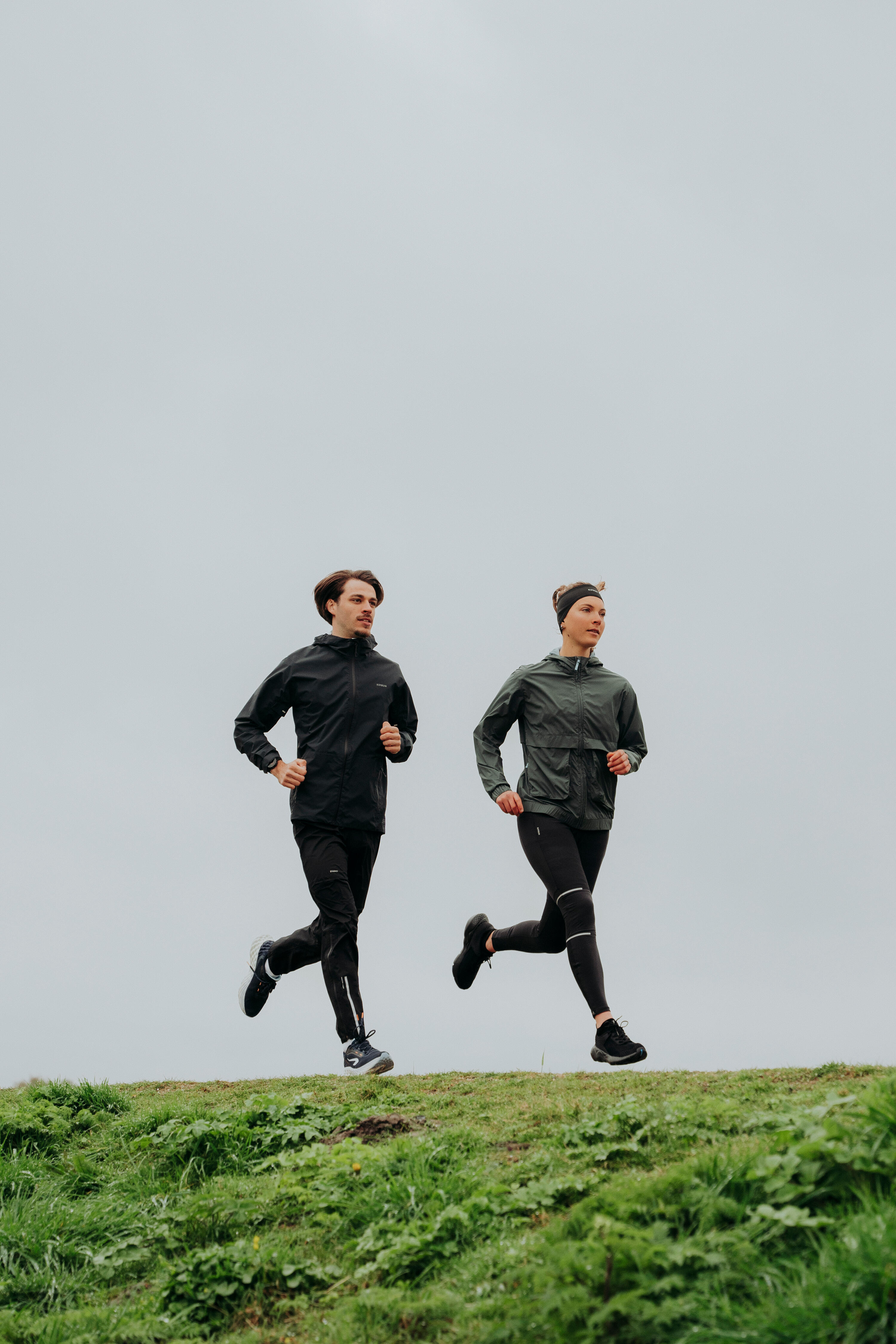 Manteau de course coupe-vent femme - Run 500 8/9