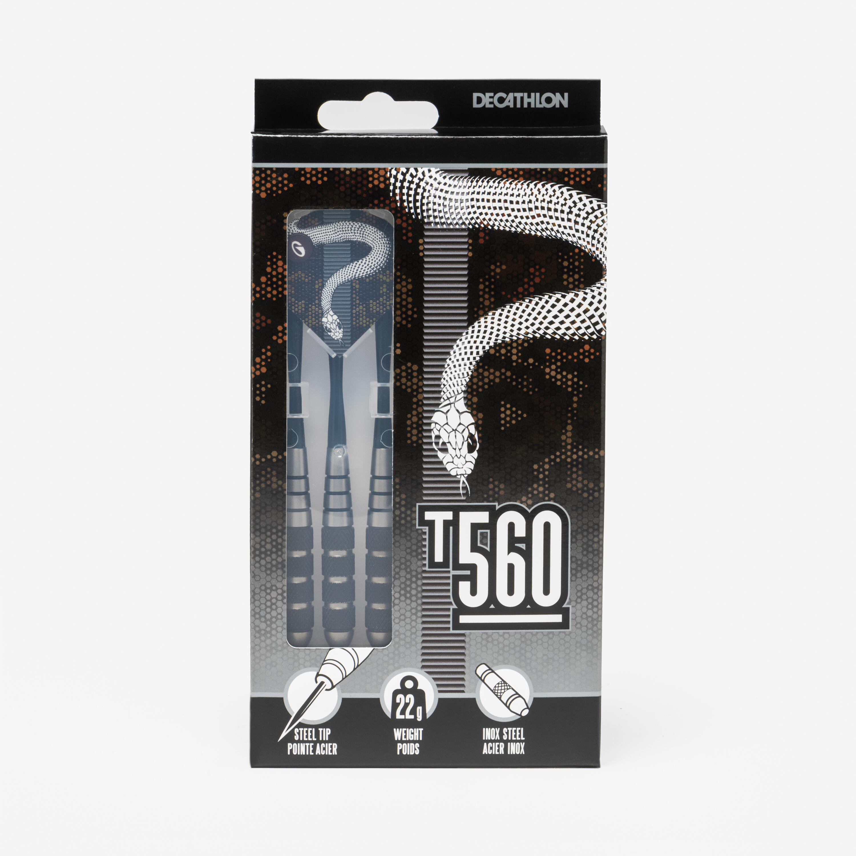 T560 Steel-Tipped Darts Tri-Pack 2/10