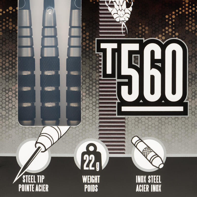 Săgeată T560 vârf oțel darts darts x3