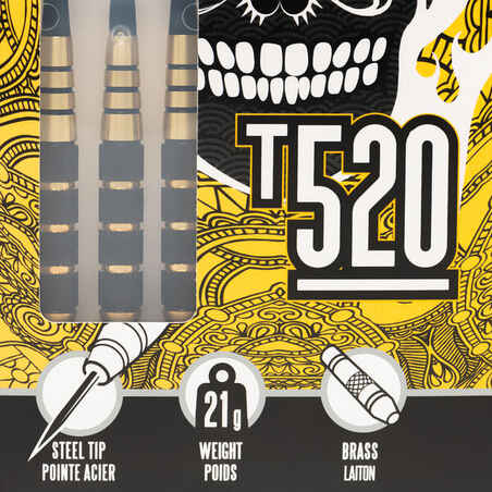 T520 Steel-Tipped Darts Tri-Pack