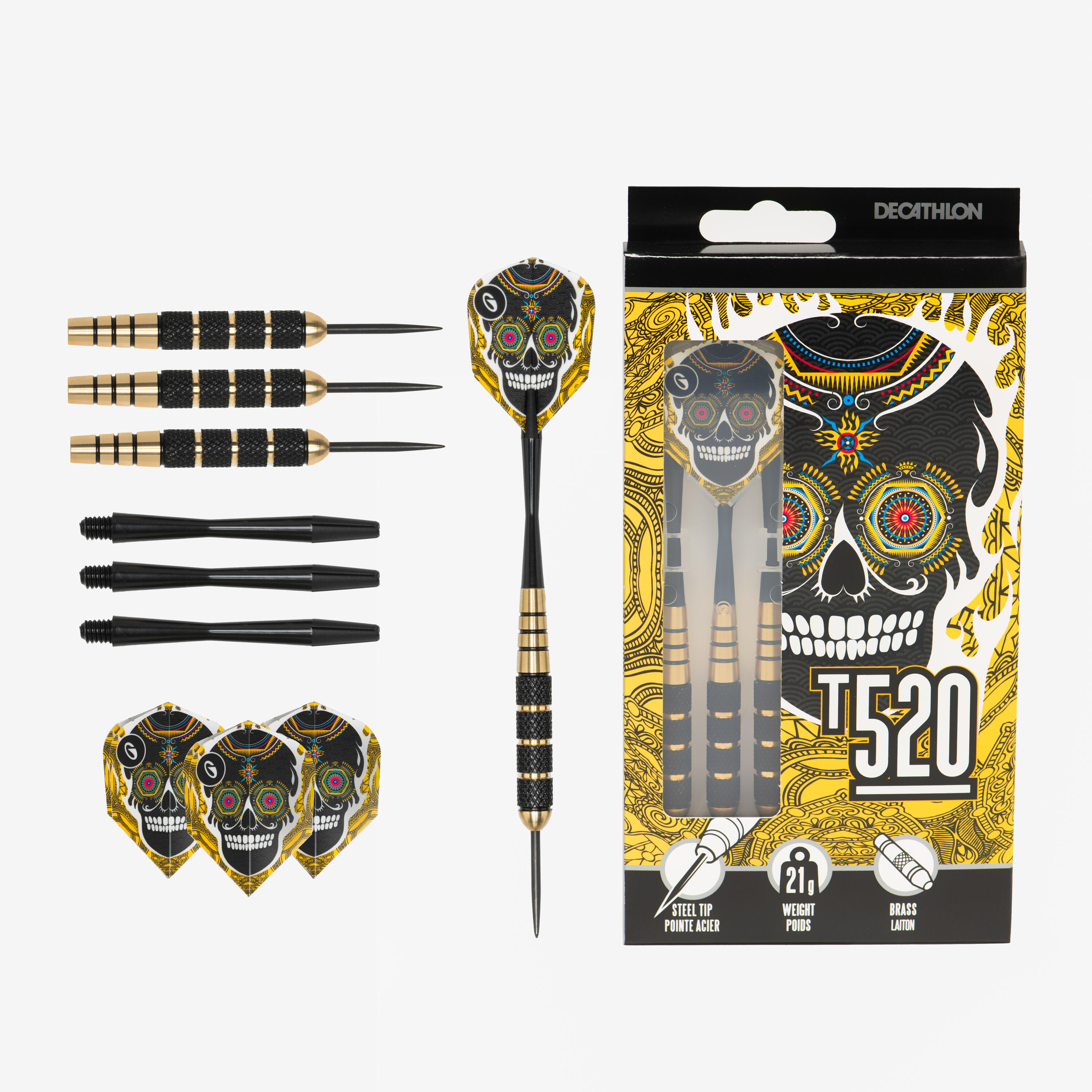Steel-tipped darts x3 – T 520 - CANAVERAL