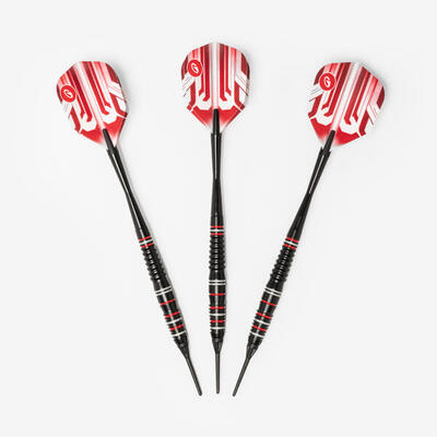 3 dartpijlen plastic punt ds540