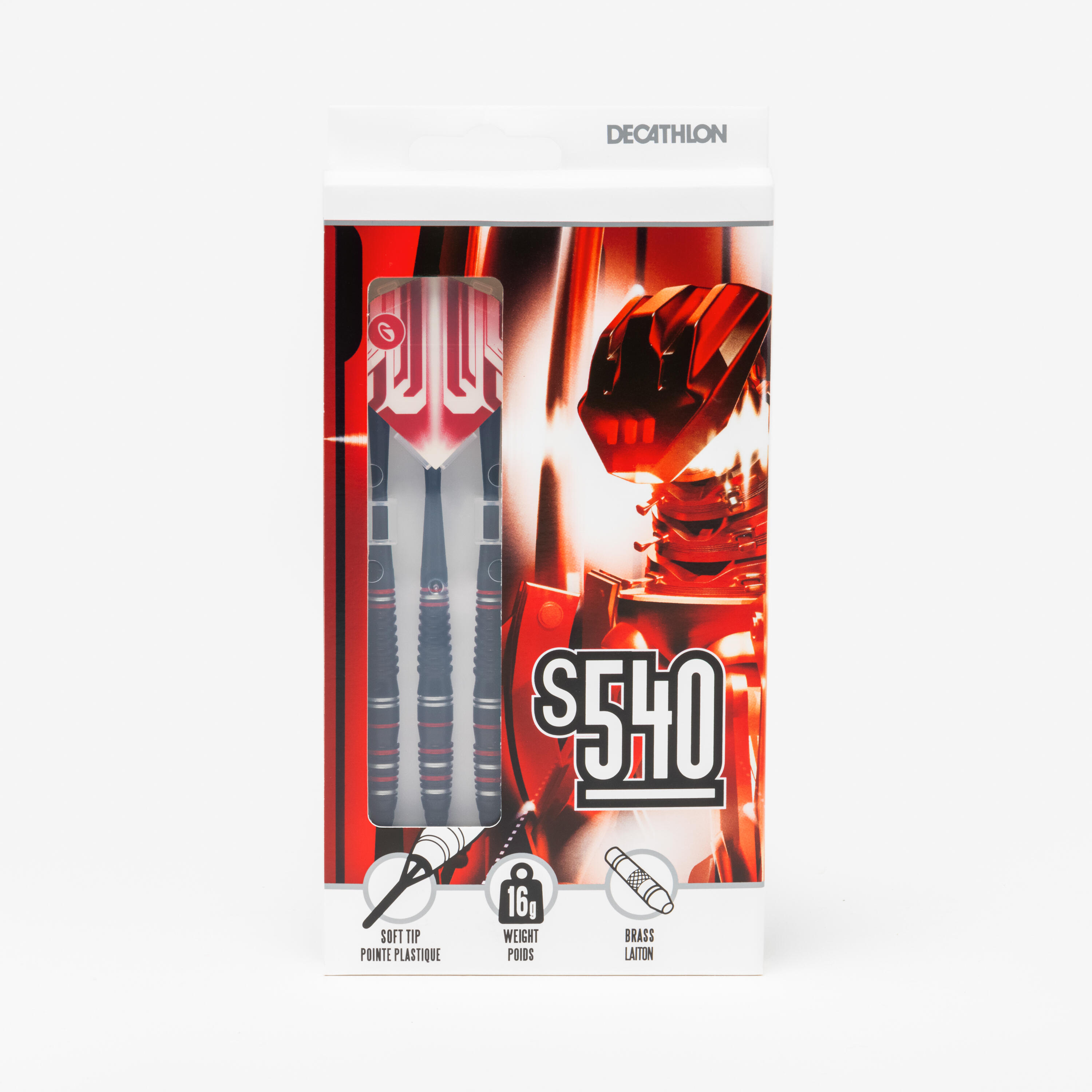 3 FLECHETTES POINTES PLASTIQUE S540 2/10