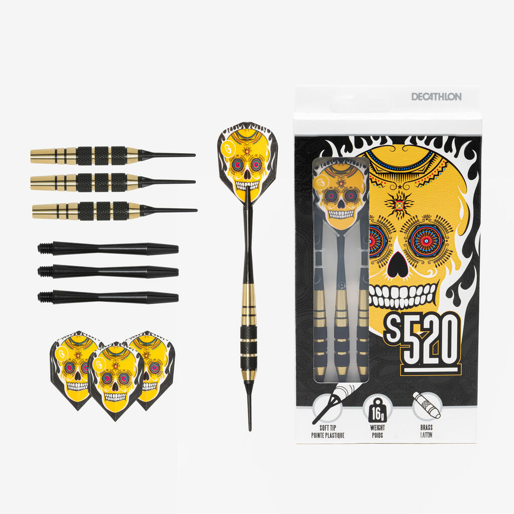 STRELICE ZA PIKADO S520 SA MEKIM VRHOM 3 KOM