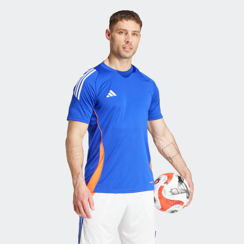 Camisola de Futebol Adulto Adidas Tiro 24 Azul