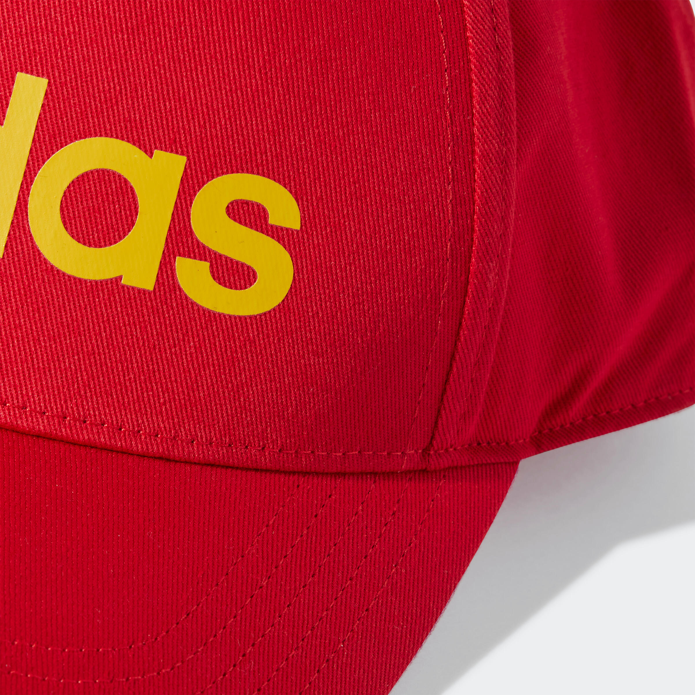 Printed cap adidas - red